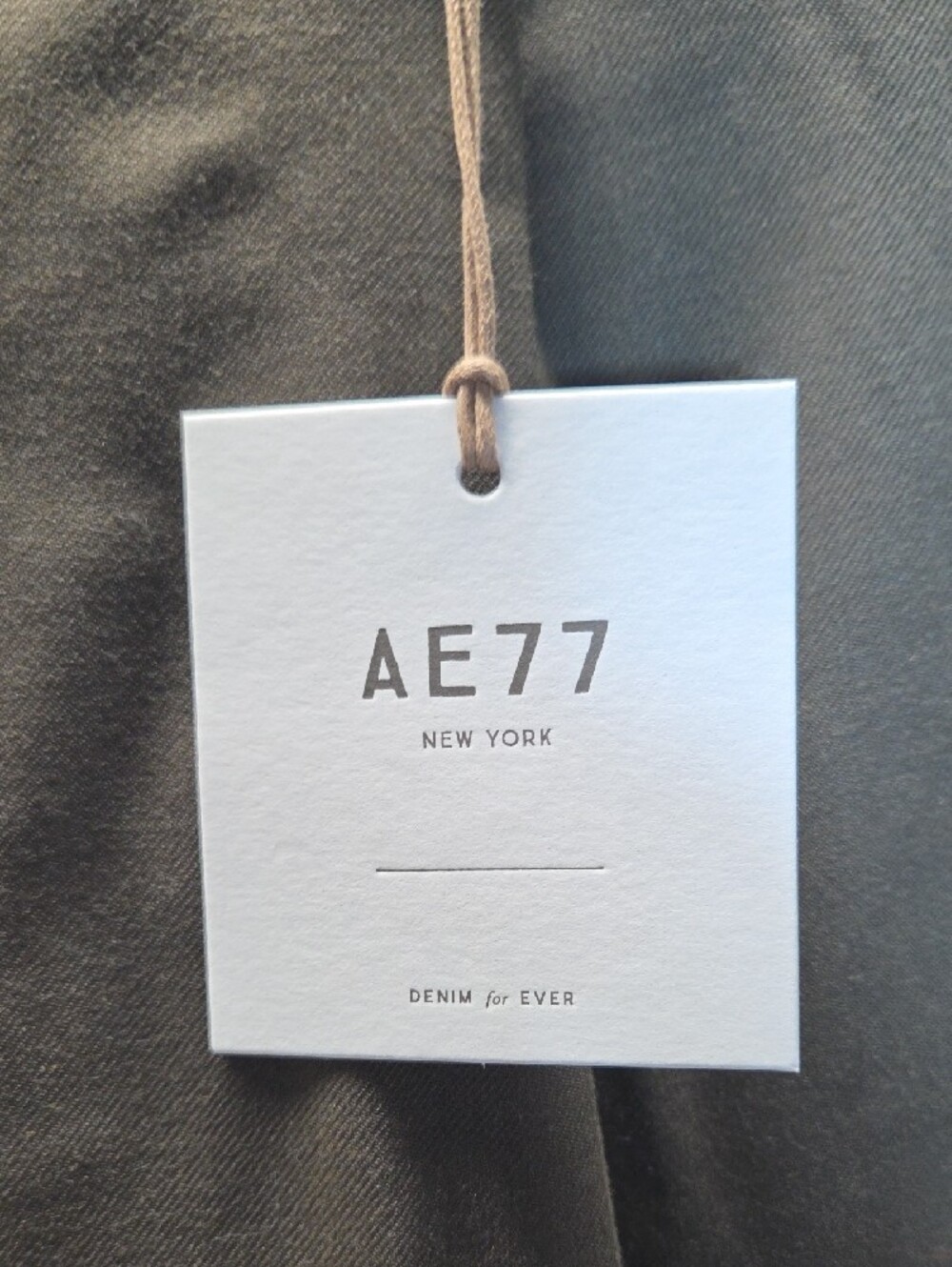 AE77 Olive Green Cargo Trousers Size 10 - Picture 4 of 7